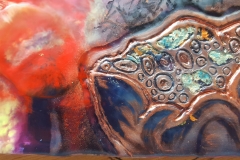 Encaustic Copper Organisms